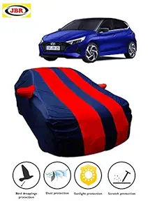 JBR CAR Cover for Hyundai I20 (Blue, red)