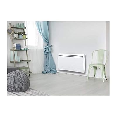 Carrera radiateur électrique a inertie céramique Luce - 1000 w - Programmation LCD - Blanc