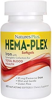 Nature's Plus - Hema-Plex, 60 Softgels