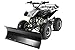 Produktbild Quad ATV mit Schneeschieber Schneeschild Räumschild 100cm Jumper Schwarz