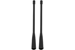 Bewinner Antena UHF Portátil para Walkie Talkie Antena de Radio Bidireccional de Mano UHF 2PCS Calidad Confiable para Yaesu/Vertex VX-150 VX-160 VX-180, Antena de Bolsillo