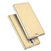 Produktbild Huawei Mate 9 Hülle, CaseFirst Luxus PU Lederhülle Klapp Stoßfest Prämie Handyhülle Wallet Case Brieftasche Hülle Schutz Handy Schale mit Ständer und Card Slots (Golden)
