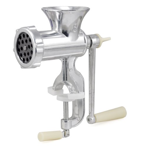SODIAL (R) Silber Hand manuellen Fleischwolf - 2