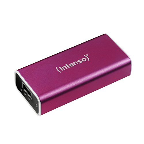 Intenso Powerbank A5200 Aluminium externes Ladegerät (5200mAh, für Smartphone/Tablet PC/MP3 Player/Digitalkamera) rosa - 2