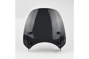 BIONDI CUPOLINO SPORT FUME' SCURO CON ATTACCHI PER MOTO GUZZI V7 III, V7 IV, V9 BOBBER