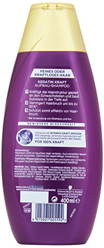 Schauma Keratin Kraft Shampoo, 2er Pack (2 x 400 ml) - 2