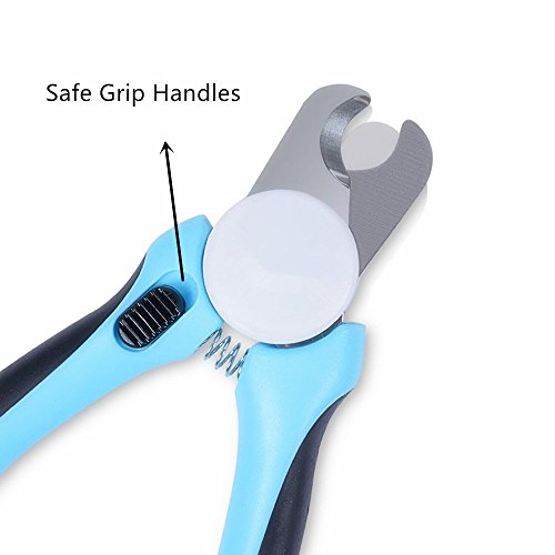 Animal Professionelle Krallenschere für Haustiere Schutzvorrichtungfür und Nagelknipser für mittelgroße & große Hunde und Katzen - 2
