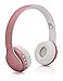 Produktbild iProtect® Premium Wireless On-Ear Stereo Kopfhörer Bluetooth Headphones rosegold seidig matte Oberfläche für alle Modelle wie z.B. Sony, Samsung, LG, Huawei, HTC, uvm.– edles Design und hoher Tragekomfort