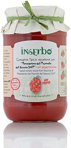 Inserbo - Spicy Vesiuvius Tomatoes Souce PDO 520g
