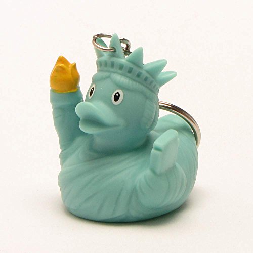 DUCKSHOP | New York Schlüsselanhänger | Badeente | L: 4,5 cm
