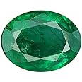 Anuj Sales Zambian 7.25 Ratti Emerald Stone with Lab Certified Card & Guarantee Card Original Emerald Gemstone/Panna Stone Natural Certified/Natural Panna)
