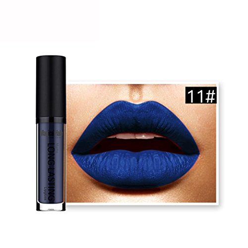 Ularmo 18 Farbe Flüssiger Lippenstift Lipgloss Matt - Farbe 11#