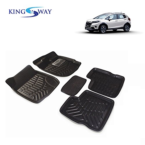 Kingsway 3D Car Mats for Honda WR-V (Black Color, PVC) RS.999 (64.00% Off) - Amazon