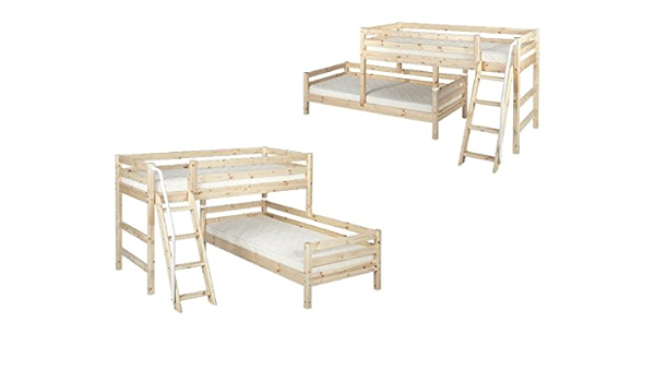 flexa l shaped bunk bed