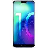 Honor 10 Smartphone (14,83 cm (5,84 Zoll), Full HD+ Touch-Display, 64GB interner Speicher, 4GB RAM, Silber – Deutsche Version