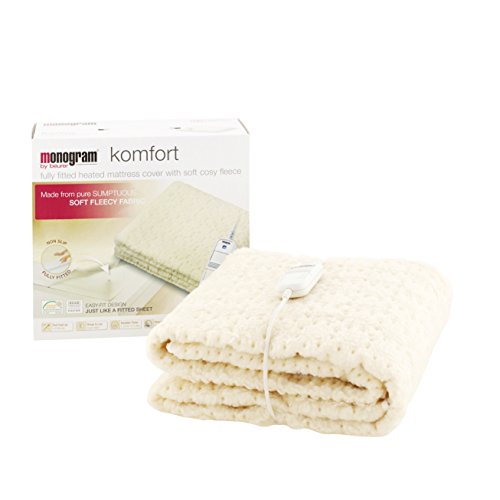Monogram by Beurer Komfort Soft & Fleecy Heated Mattress Topper - Double