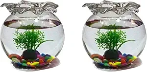 Zoom in View, 1.5 LTR, Set of 2Round, Glass