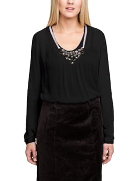 Comma Damen Bluse 81.310.11.8460 LANGARM Regular Fit