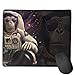 Produktbild Mouse Pad Monkey Astronaut in Space Rectangle Rubber Mousepad 8.66 X 7.09 Inch Gaming Mouse Pad with Black Lock Edge