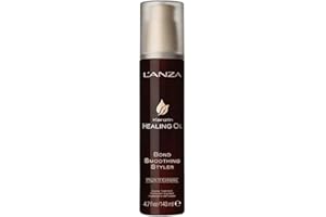 L’ANZA L'ANZA Keratin Haarkur & Stylingcreme, repariert geschädigtes Haar, mit regenerierendem Phyto IV Komplex, veganes Haarserum mit Spliss-Schutz (140 ml)