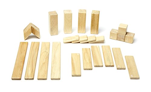 Tegu Magnetic Wooden Block Set (24-Piece, Natural)