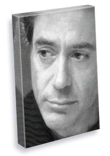 ROBERT DOWNEY JR. - Canvas Print (A4 - Signed by the Artist) #js005