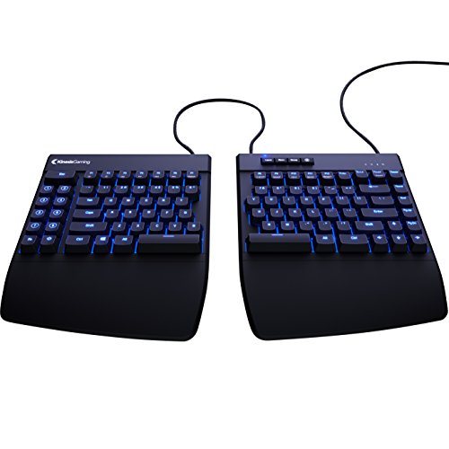 Preisvergleich Produktbild Freestyle Edge Split Gaming Tastatur schwarz