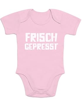 Frisch Gepresst - Witziger Baby Spruch Baby Body Kurzarm-Body