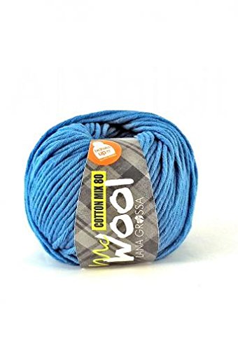 Lana Grossa COTTON MIX 80 512 Blau
