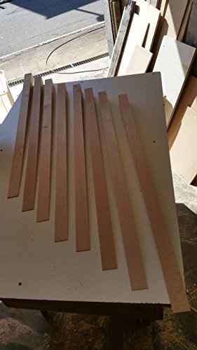50 Hartholzkeile 80x40x15mm - 5