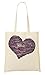 Produktbild Heart Made From Words Tragetasche Einkaufstasche