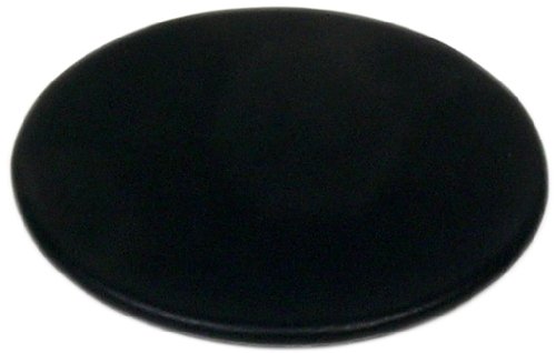 Preisvergleich Produktbild Dacasso Classic Leder, Untersetzer, rund schwarz