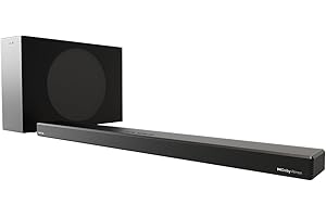 AZATOM Dolby Atmos Soundbar 2.1.2 with Wireless Subwoofer | 240W High-Resolution Surround Sound | HDMI eARC, ARC, Optical, Bluetooth | Home Theatre Audio System for 4K TVs & Movies Pulsar PR500