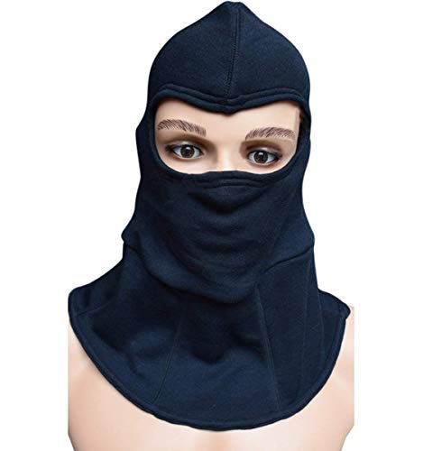 Preisvergleich Produktbild Kevlar Doppelschichtige verdickte feuerfeste Gesichtsmaske mit Flammschutzhaube