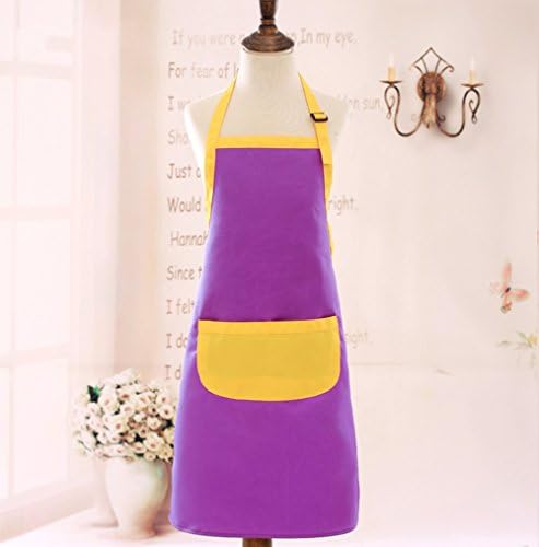 sheng Children aprons children waterproof kindergarten art painting aprons can be customized ( Color : B , Size : XL )