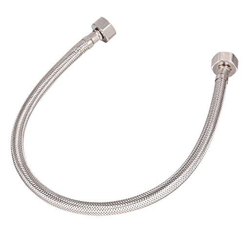 Ancheer Einhebel Waschtischarmatur Wasserhahn Silber - 6