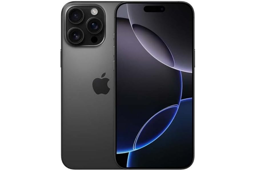 Apple iPhone 16 Pro, 512GB, Titan Schwarz (Generalüberholt)