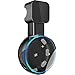 Price comparison product image (UPGRAGE VERSION) 1 Pack Outlet Wall Mount Hole-free Stand Holder for All-New Echo Dot 3rd Gen, Compact Bracket with Cable Management, No Messy Wires, No Need to Drill Holes (Black)