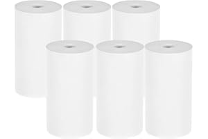 Bisofice Peripage etiketten Thermo-Quittungspapierrolle 57 * 30 mm Bill Ticketdruck für Peripage Poooli Paperang Mini Drucker Registrierkasse POS-Quittungsdrucker, 6 Rollen