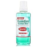 THREE PACKS of Colgate FluoriGard Alcohol Free Fluoride Rinse Mint Flavour 400ml