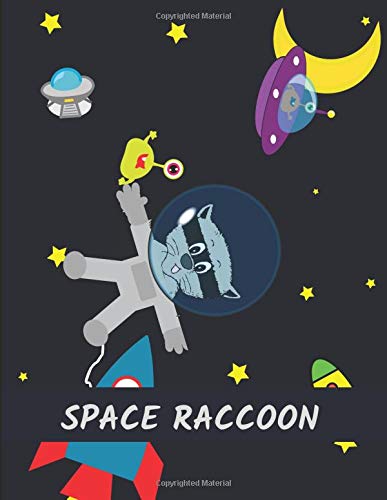Space Raccoon: Flexi-Use Notebook Pad