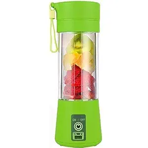 SUNSHINE Wireless Rechargeable Juicer Bottle Blender Jar, 3.7 Watt (Multicolour)