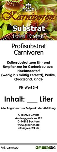 10 Ltr. Karnivoren-Erde Substrat für Fleischfressende Pflanzen – PROFI LINIE Nepenthes, Drosera, Dionaea Substrat Carnivoren - 2