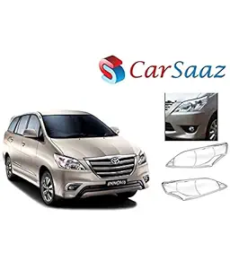 CAR SAAZ Head Light Molding Chrome for Innova Type-4