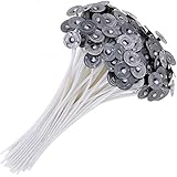 Rovtop Kerzendocht 120 Stück, für die Kerzenherstellung 6 Zoll, Kerze DIY