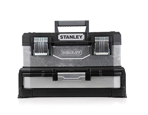 STANLEY 1-95-830 - Caja de herramientas galvanizada 20