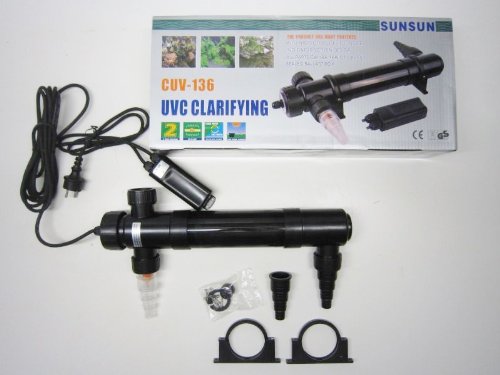 SUNSUN UV-C Wasserklärer 36 Watt für Aquarien und Teiche UVC Cleaner Klärer - 2