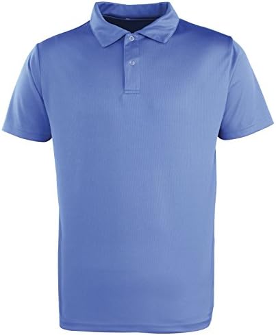 Coolchecker Stud Pique Polo Shirt Royal XXL