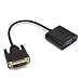 Produktbild Cyond DVI zu VGA Adapter, WAWPI Stecker/Buchse Adapter DVI 24 + 1 zu VGI, für PC, Laptop