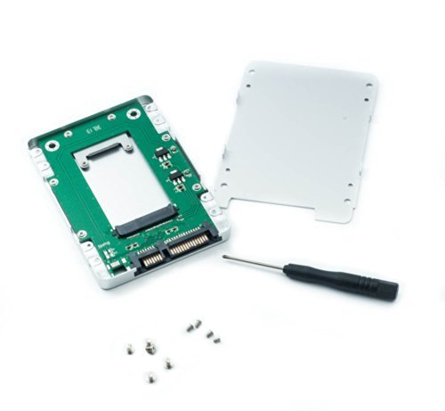 QUMOX @ Mini SATA SSD mSATA auf 2,5″ Festplatten Gehäuse Konverter Adapter - 3